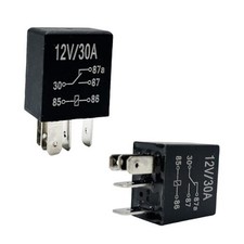 5 Pin 12V 30A Heavy Duty Automotive Relay for Car Motors, Multi-Purpose 2 PCS