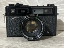 Yashica G Electro 35 GT Black Rangefinder - Good Working Condition