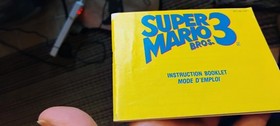 super Mario bros 3 nes Canadian version Cib-