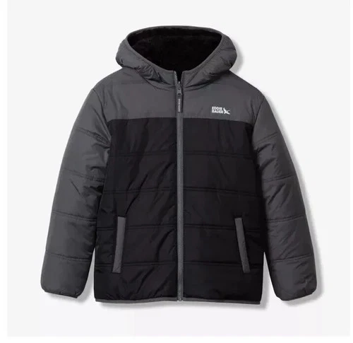 Nueva Chaqueta Eddie Bauer Juvenil Reversible Tallas 7/8, 10/12, 14/16 Nueva con Etiquetas Foto 2 de 4