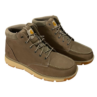 New Carhartt Men's Millbrook Moc Toe Wedge Boots 12 Shadow Soft Toe Work Boots