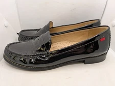 Marc Joseph New York Women's Loafers East Village Black Patent Leather Size 8.5M