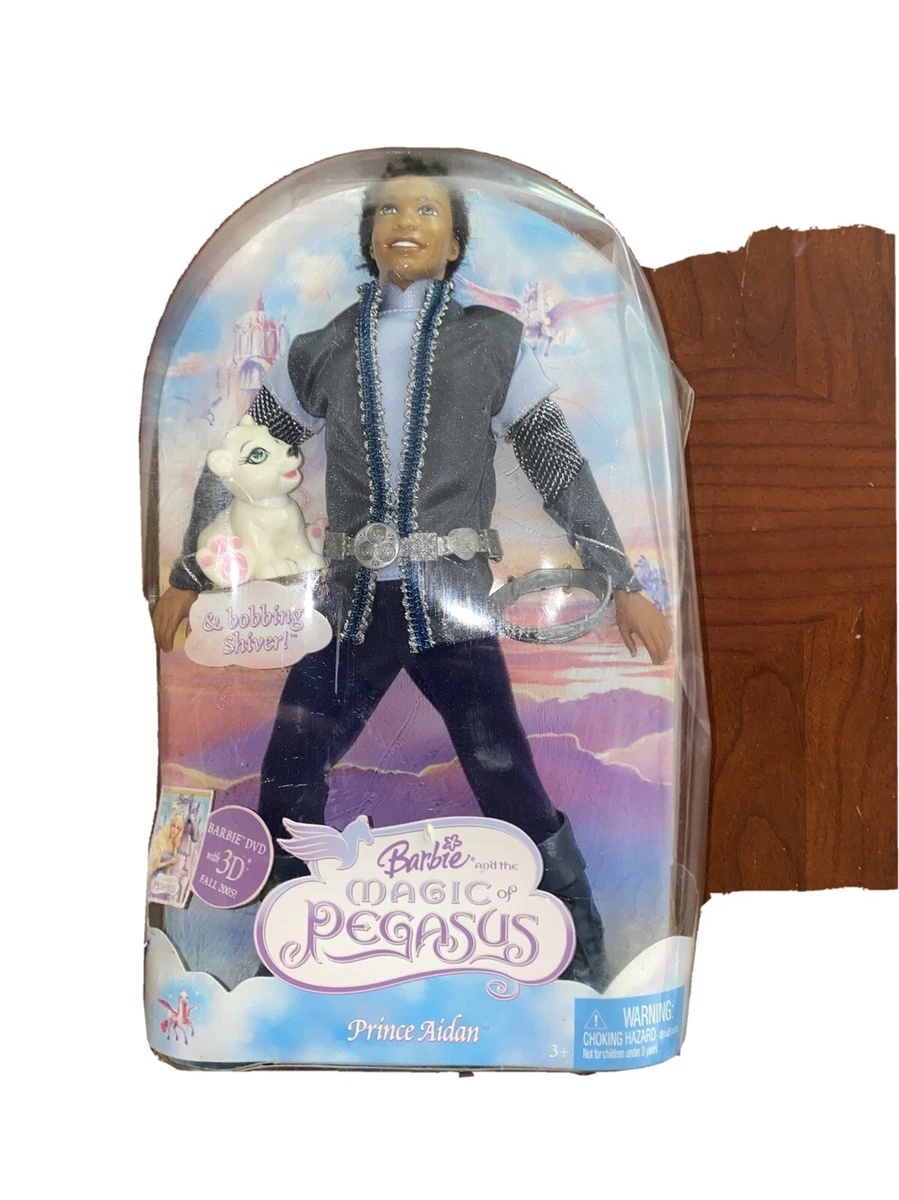 Barbie and The Magic of Pegasus Prince Aidan Doll African American