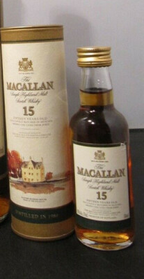 MACALLAN 15 Y.O.  --  1984  --  50ml  --  TOP original bottling !