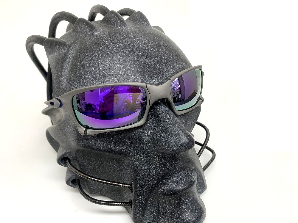 OAKLEYオークリー【ラインマイナーXL（L）】パープル　新品同様 眼鏡対応】オークリー ゴーグル ラインマイナー XL（L） OAKLEY