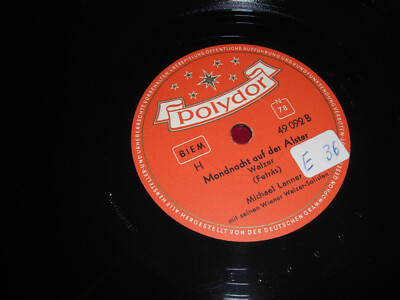 (S8304) Michael Lanner - Kuckucks Walzer - Mondnacht auf der Alster - 1953