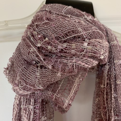 Krazy Kat Sportswear Women's Scarf 60"x19" Tube Light Purple Confetti