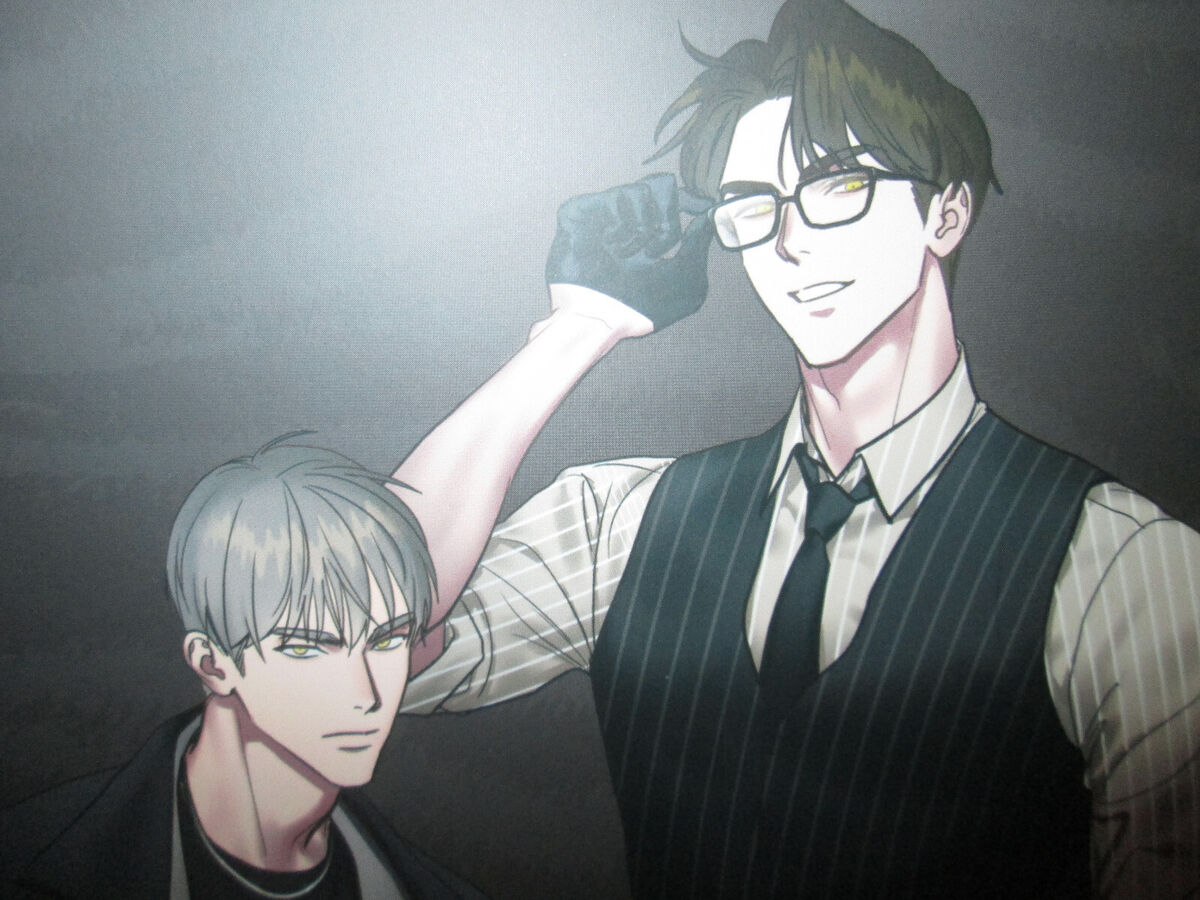 Rare Lezhin BLACK TIGER LOVE IN KITSCH PRINT CARDS Yaoi BL