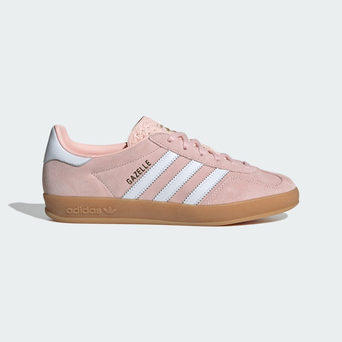 Adidas Gazelle Indoor Sneakers Original Shoes Sandy Pink/White 