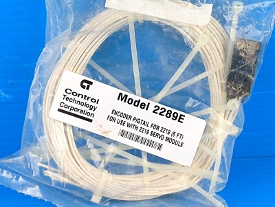 NEW Control Technology Corporation 2289E 6' Encoder Pigtail for 2219 Servo