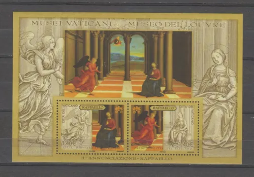 S37429 Vatican 2005 MNH Raphael Bf S/S