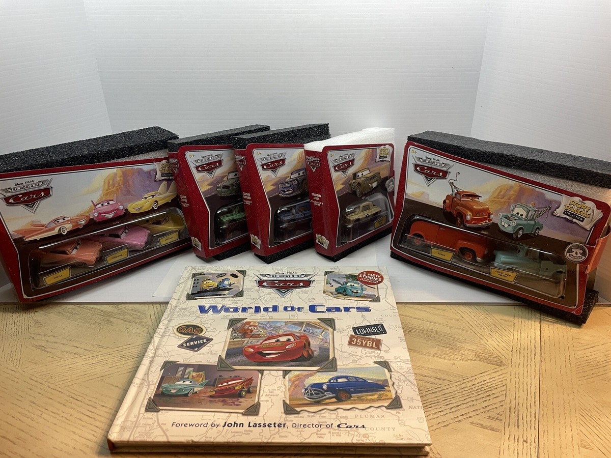 STORY TELLERS BUBBA AND MATER カーズ ミニカー Disney Pixar Die-Cast Cars Story Tellers Bubba And Brand New Mater