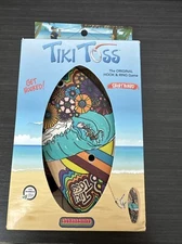 TIKI TOSS Hook and Ring Toss Game - Short Board Florida Edition - Indoor Outdoor