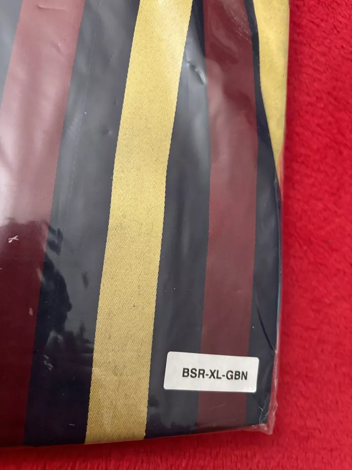 NWT Regimental Stripe sz XL Pure Cotton Boxer Shorts "Royal Army Medical Corps" - Image 4 of 4