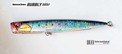 DUO Rough Trail Bubbly 225F Popper Gros Gibier Pêche Leurre, Thon, Gt, Trevally - Photo 10/17