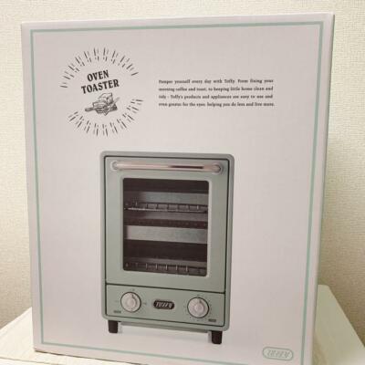 Toffy Oven Toaster Pale Aqua 2-Stage Toaster Slim Retro K-TS4-PA AC100V 1000W
