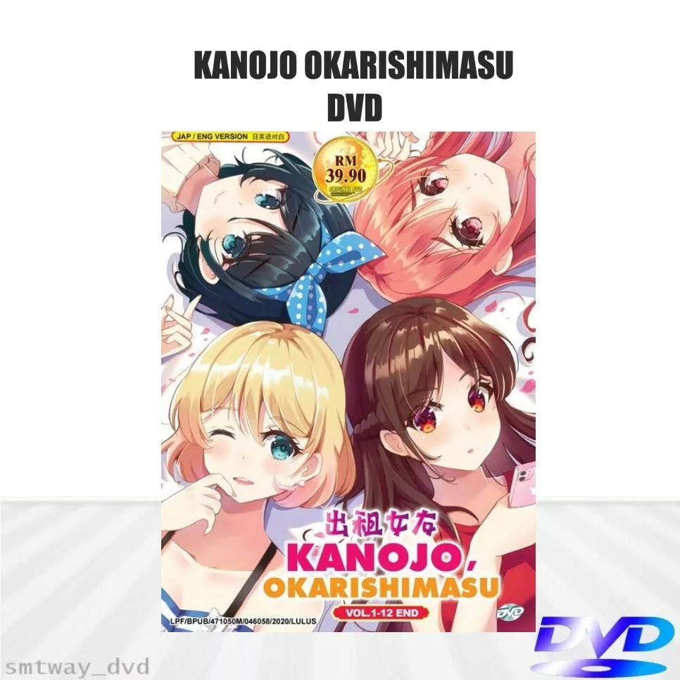 ENGLISH DUBBED Kanojo, Rent-a-Girlfriend Season 2 (VOL.1-12End) DVD All  Region