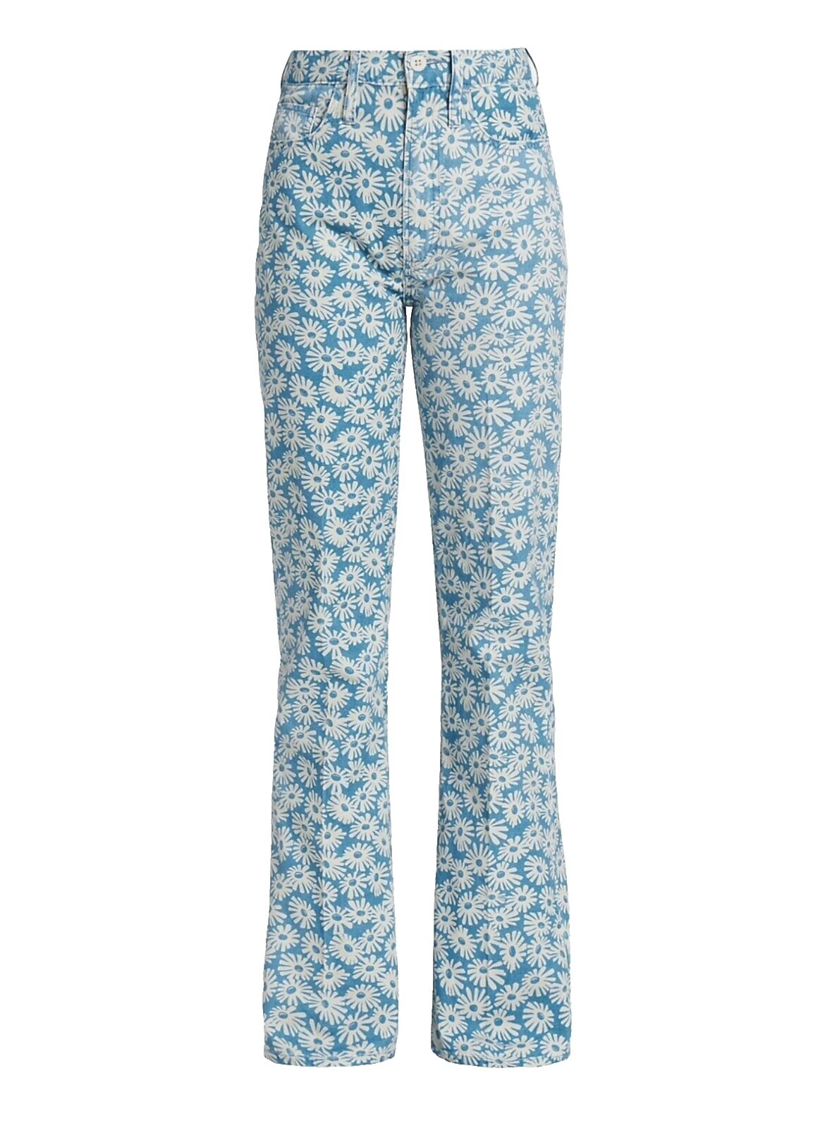 Floral Plus Size Jeans for Women
