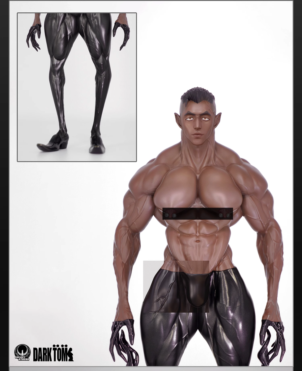 GALAXYATHENA Studio Dark Tom Devil 1/8 Male Art Resin Statue