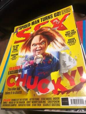 SFX Magazine Issue # 357 October 2022 - Chucky Spider-Man Quantum Leap Andor  ++