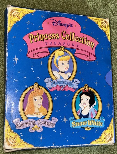 Disney S Princess Collection Cinderella Sleeping Beauty Snow White Book Set Ebay