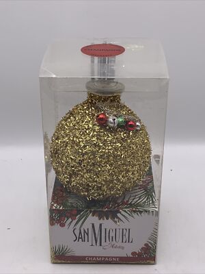 One San Miguel Holiday Champagne Scented Oil Diffuser Set Christmas Damaged Box