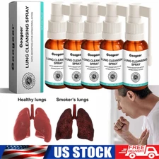 Natural Spray for Lung and Respiratory Support Herbal Cleansing Spray 1-5 PACK