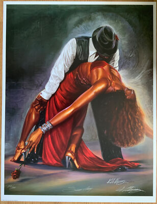 SWEPT AWAY - 24X32.5- GICLEE ON PRINT - WAK LIMITED EDITIONS 292/850