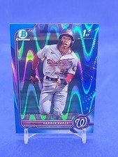 2022 Bowman Chrome🔥Darren Baker🔥1st Blue Wave /150