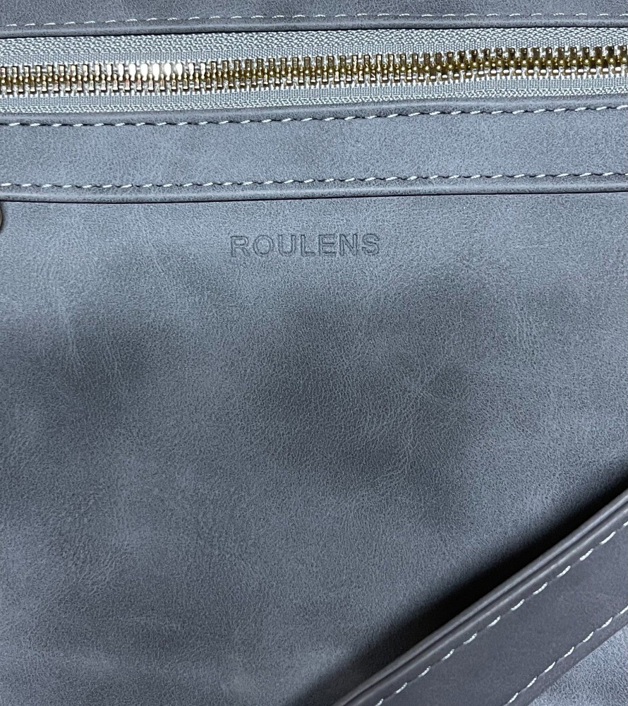 Roulens Trendy Crossbody Tas voor Vrouwen, Lichtgewicht Medium Crossbody Portemonnee Zacht Lederen Dames Schoudertassen Met Verstelbare Brede Riem, A-zwart, M, Hedendaags