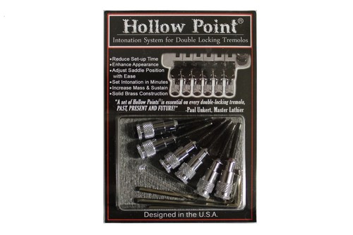 Hollow Point Intonation System for Floyd Rose Tremolo - Chrome - 第 1/2 張圖片