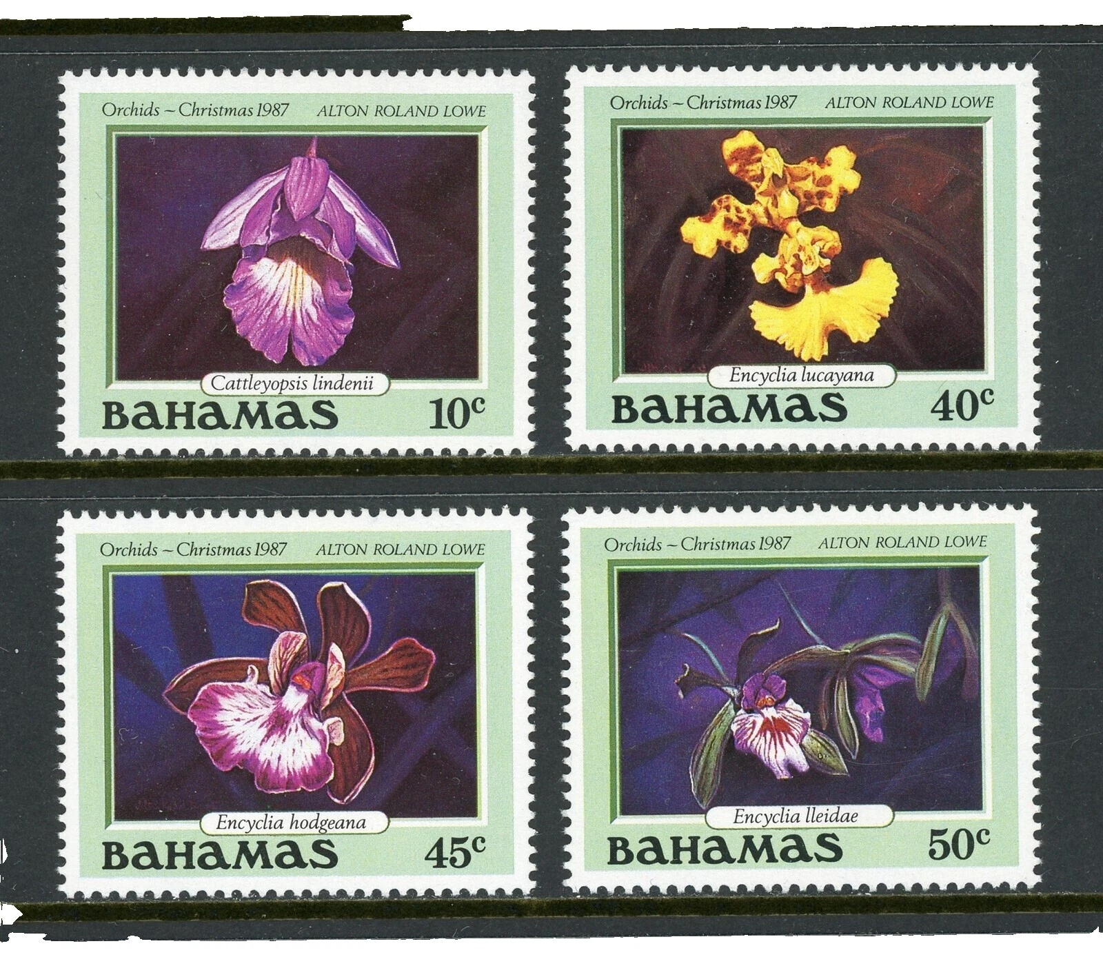 Flores Estampillas de Bahamas (1973-presente)