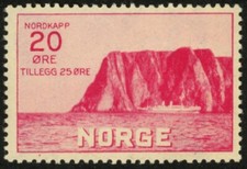 Norway 1930 (NK 182, MI 160, SC B2) - North Cape - MNH
