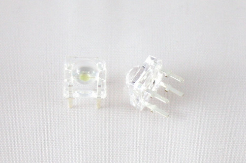 10 SuperFlux LEDs, Green, Ultrabright, 5mm Top, 1000 mcd, 100 Degree Beam Angle