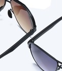 Men Pilot Multifocal Reading Glasses Dual-use Gray Sunglasses Progressive Reader