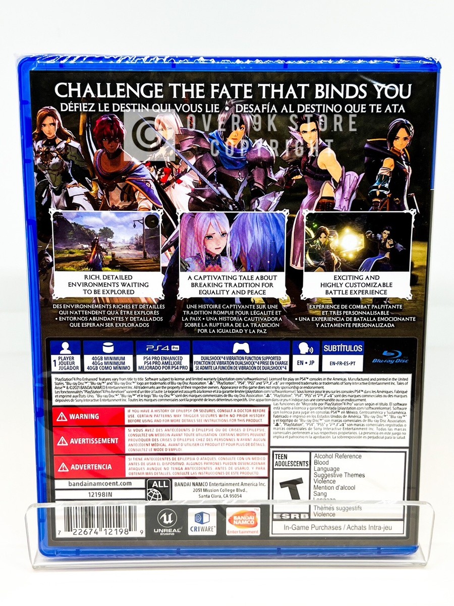 Tales of Arise - PS4 - Brand New | Factory Sealed 722674121989| eBay