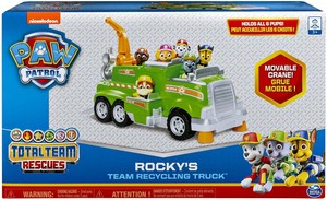 paw patrol rocky's team recycling truck