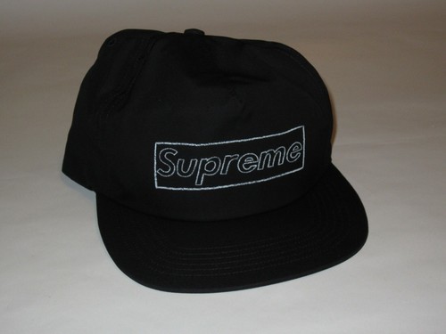SUPREME x KAWS Chalk Logo 5 Panel Hat 