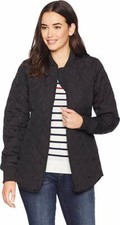 Ilse Jacobsen Women's Padded Quilt Jacket, Black, 38 (us 6)