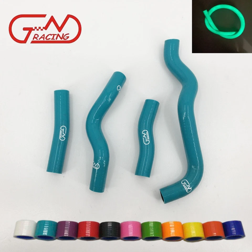 Fit 1993-2015 Kawasaki KLX250 KLX250S KLX250SF D-tracker Silicone Radiator Hoses — 第 3/4 张图片