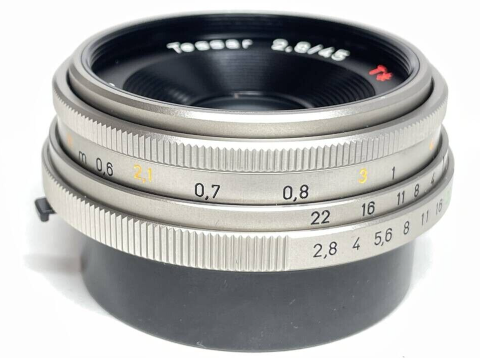 MINT Contax Carl Zeiss Tessar T* 45mm F2.8 MMJ 100 Jahre MINT Contax Carl Zeiss Tessar T* 45mm F2.8 MMJ 100 Jahre