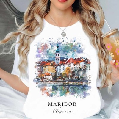 Maribor Slovenia Unisex Shirt Travel Gift Slovenia Trip Lover Favorite Tee