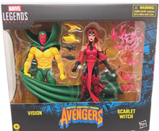 Marvel Legends AVENGERS THE CROSSING VISION & SCARLET WITCH Figure 2 Pack SET