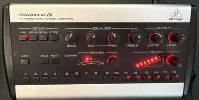Behringer Powerplay P 16-M Monitor-Mixer