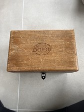 Uhrmacherwerkzeug Nr. 14, alt, Holzkasten Boley, reichhaltiger Inhalt