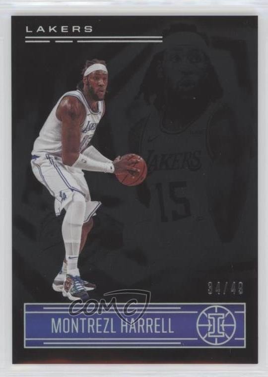 2020-21 Panini Illusions Trophy Collection Black 34/49 Montrezl Harrell #23 0ie5