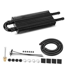 Upgrade 2 Pass Aluminium Transmission Oil Cooler, 5/16" Universals Tube 2 Row