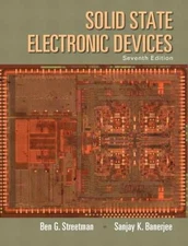 Solid State Electronic Devices - Hardcover, by Streetman Ben; Banerjee - Good