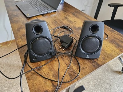 Logitech Z130 PC-Lautsprecher Stereo Sound PC TV Handy Tablet Laptop Musik Boxen
