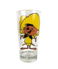 Vtg 1973 Pepsi Collector Series Warner Bros Speedy Gonzales Pint Glass